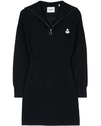 Isabel Marant Alea Knitted Dress - Black