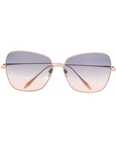 Dita Eyewear Gafas de sol Zazoe con montura estilo mariposa - Metálico