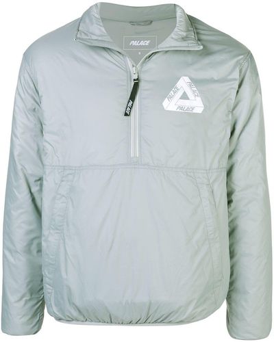 Palace Packable 1/2 Zip Thinsulate Jacket - Gray