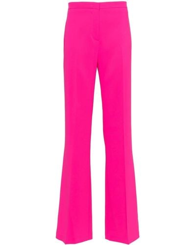 Pinko Long-length High-waist Straight Pants - Pink