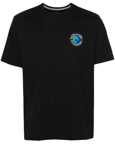 Patagonia Unity Fitz T-Shirt mit Logo-Print - Schwarz