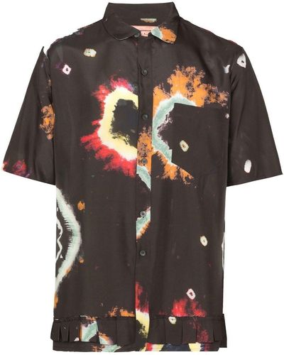By Walid Chico Tie-dye Short-sleeve Shirt - Multicolour