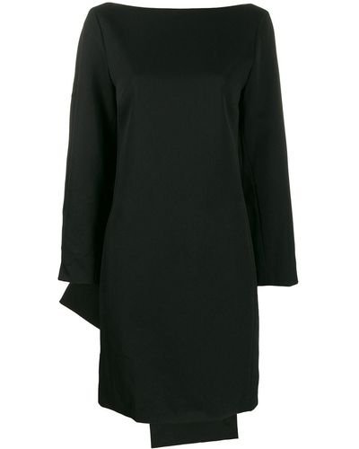 Nina Ricci オーバーサイズ リボン ドレス - ブラック