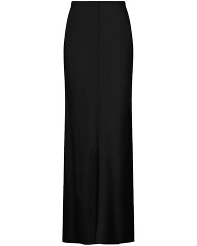 Silvia Tcherassi Laurina High-waisted Maxi Skirt - Black