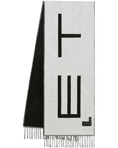 Etro Schal mit Intarsien-Motiv - Schwarz