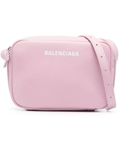 Balenciaga women's signature small camera bag bb monogram coated canvas in  beige-Via Manzoni