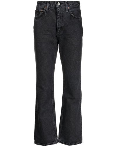 Agolde Jean bootcut à taille haute - Bleu