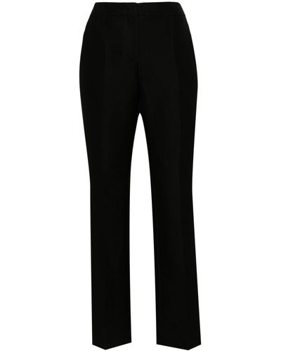 Moschino Pantalones de vestir con raya lateral - Negro
