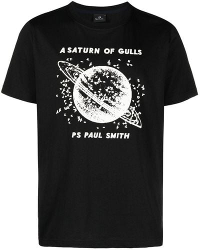 PS by Paul Smith グラフィック Tシャツ - ブラック