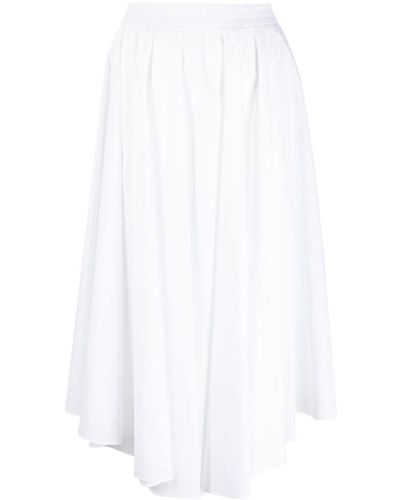 Michael Kors Falda con cintura elástica - Blanco