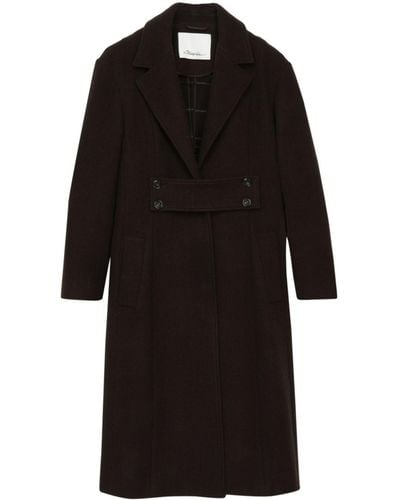 3.1 Phillip Lim Double-breasted Long-length Coat - Black