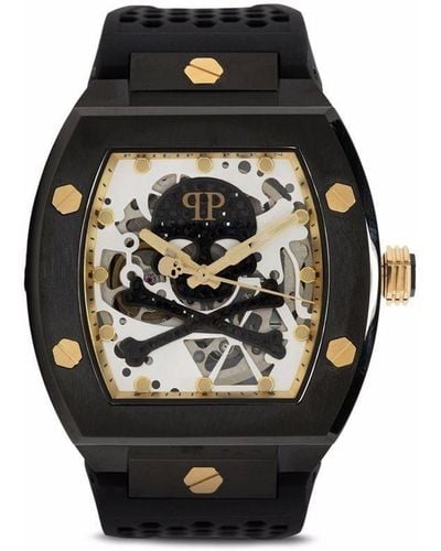 Philipp Plein The $keleton Horloge - Zwart