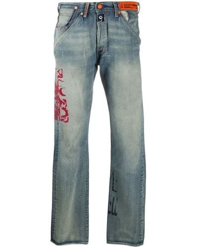 Heron Preston X Levi's® 501 Concrete Jungle Jeans - Blue