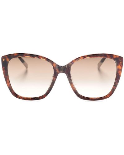 Missoni Gafas de sol cat-eye con efecto de carey - Neutro