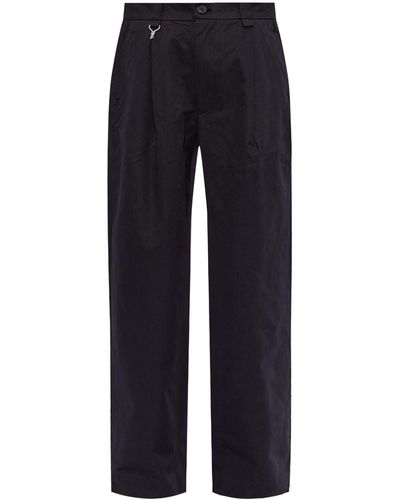 Eytys Scout Straight Cotton Trousers - Blue