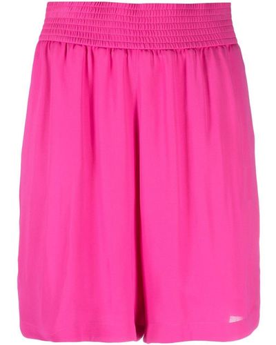 Fabiana Filippi Shorts mit elastischem Bund - Pink
