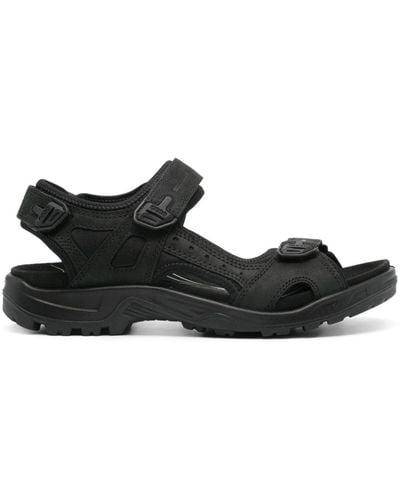 Ecco Offroad Panelled Sandals - Zwart