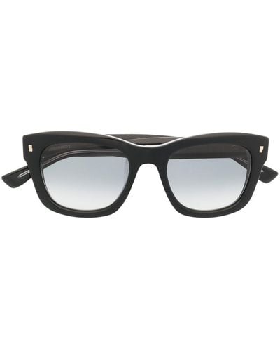 DSquared² Eckige Sonnenbrille mit Farbverlauf - Schwarz