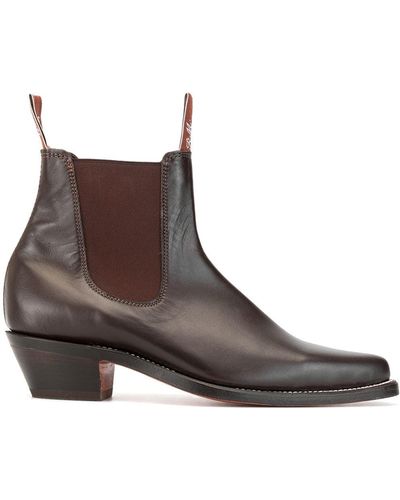R.M.Williams Millicent Point-toe Chelsea Boots - Brown