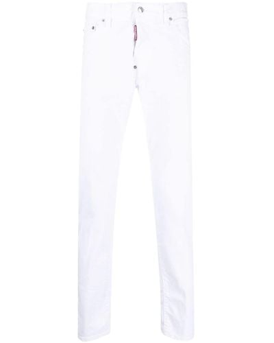 DSquared² Jean Cool Guy à coupe slim - Blanc