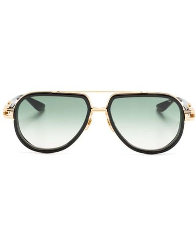 Dita Eyewear Vastik Pilot-frame Sunglasses - Black