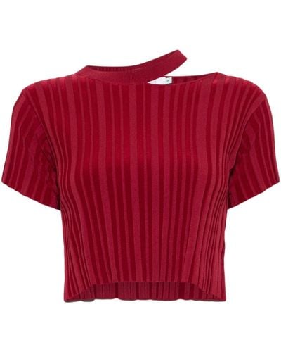 Ph5 Allison Cropped-Top mit Cut-Outs - Rot