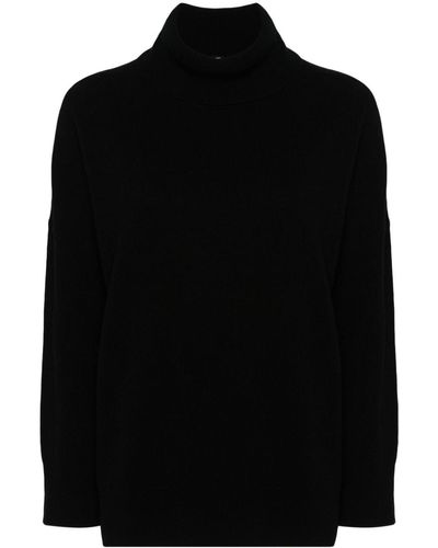 Max & Moi Praire Roll-neck Sweater - Black