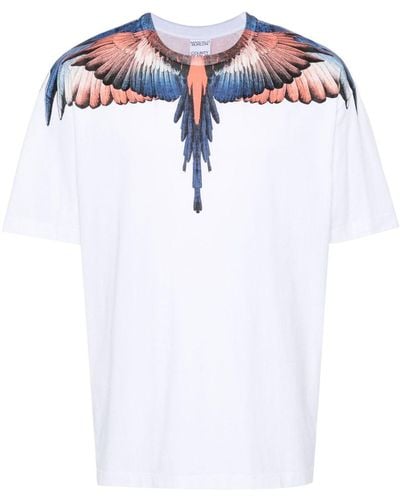 Marcelo Burlon Icon Wings Tシャツ - ブルー