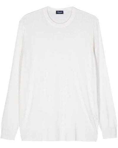 Drumohr Long-sleeve Sweater - White