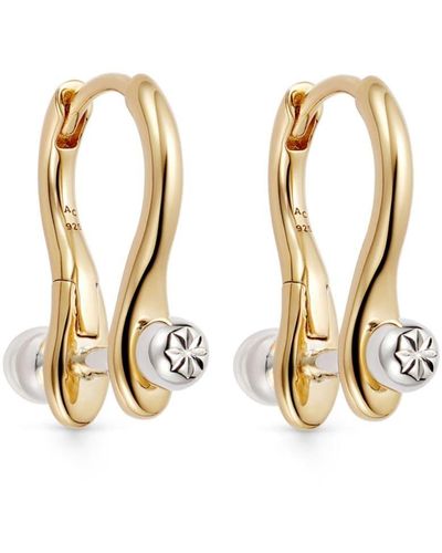 Astley Clarke Aurora Hoop Earrings - Metallic