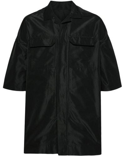 Rick Owens Magnum Tommy オーバーサイズシャツ - ブラック