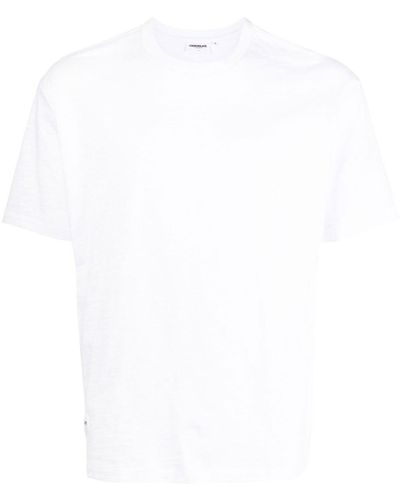 Chocoolate Camiseta con cuello redondo - Blanco