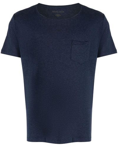 Private Stock The Hector T-Shirt mit Rundhalsausschnitt - Blau
