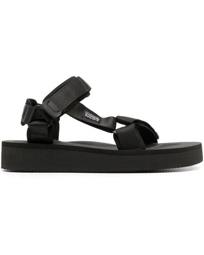 Suicoke Depa-2po Platform Sandals - Black