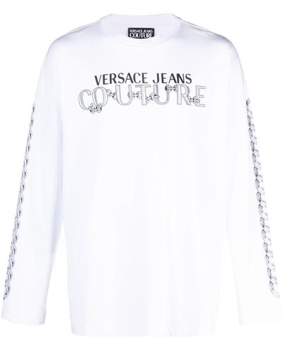 T-shirts à manches longues Versace Jeans Couture pour homme | Réductions en  ligne jusqu'à 67 % | Lyst