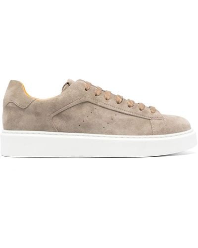 Doucal's Alex Suede Low-top Trainers - Brown