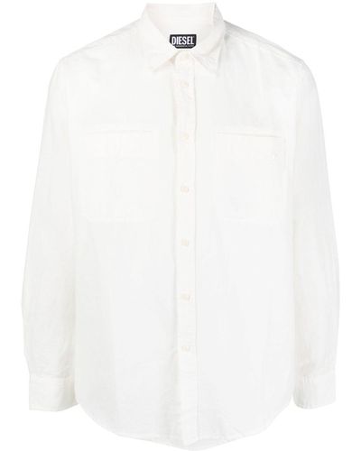 DIESEL D-hor Work Shirt - White
