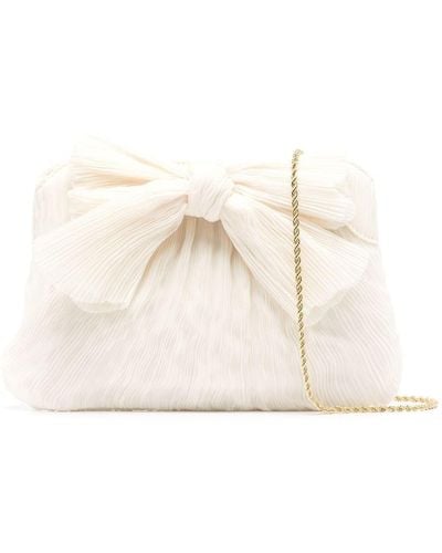 Loeffler Randall Pochette Rayne à détail de nœud - Neutre