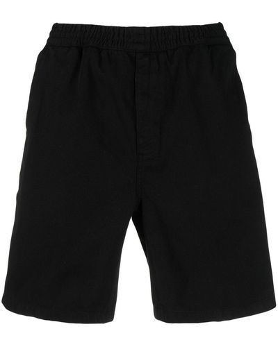 Carhartt Flint Elasticated-waist Shorts - Black