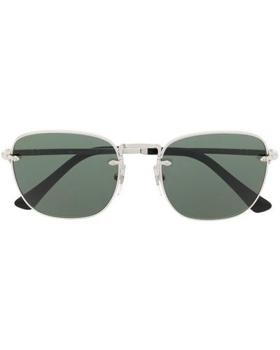 Persol Square Tinted Sunglasses - Green