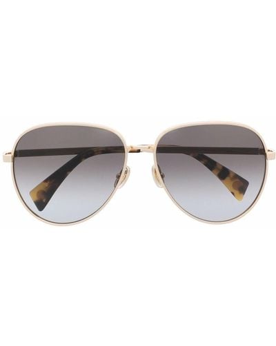Lanvin Pilot-frame Gradient Sunglasses - Grey