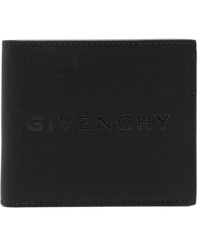 Givenchy Portefeuille pliant à logo 4G - Noir