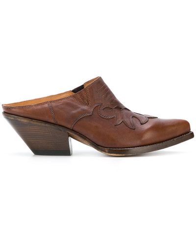 Buttero Mules & Clogs - Brown