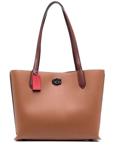 COACH Mittelgroße Handtasche - Braun