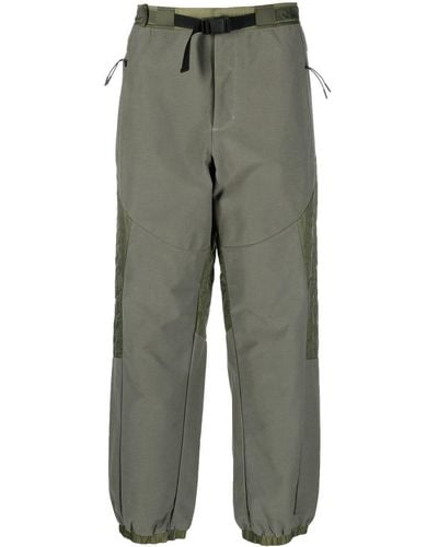 A.A.Spectrum光谱 Quilted Elasticated Trousers - Grey