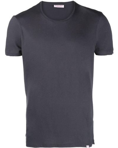 Orlebar Brown Crew-neck Cotton T-shirt - Blue