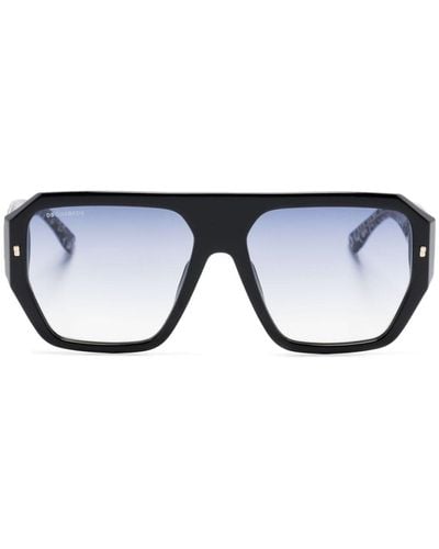 DSquared² D20128s Pilot-frame Sunglasses - Blue