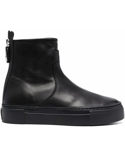 Agl Attilio Giusti Leombruni Meghan Leather Ankle Boots - Black