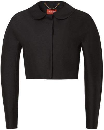 Altuzarra Nicholson Cropped Jacket - Black