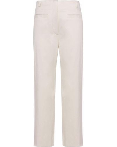 Proenza Schouler Pantalones bootcut de talle medio - Blanco